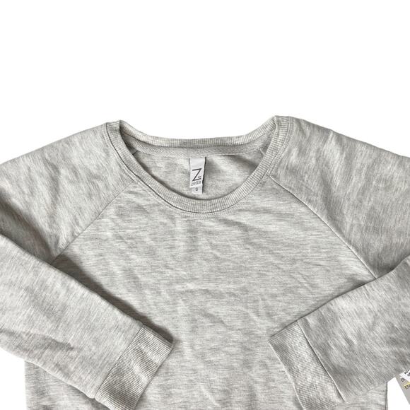 NEW Zella Girl Gray Sweatshirt Size Small Crewneck - Picture 5 of 8